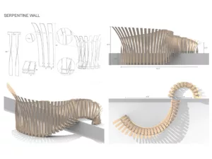 Robotic Serpentine Wall: Final Form Parameters and Details