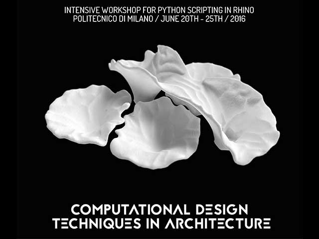 Computational Design Techniques in Architecture